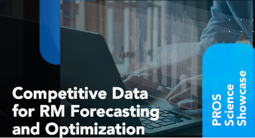 PROS Science Showcase thumbnail image - competitive data for revenue management forecasting and optimization